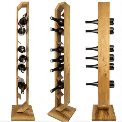 Aanpassing van houten wijnrekken voor huisversiering Installatie Tipe Staande Tipe Verjaardagsgeschenk