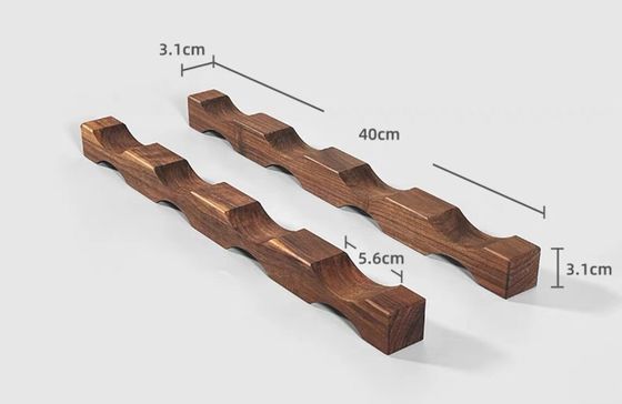 Tafelbord wijnfles rek Houten wijn display plank voor ruimtebesparende organisatie