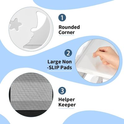 Zwart-wit Activiteitsbord Kleuter Keukenkruk Laserprinten Graveren Seizoen Alle seizoenen