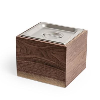 Nieuwste houten en stalen kantine geïsoleerde compostbak voor keuken voedsel afval recycling