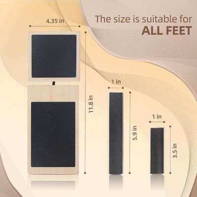 202404 Stabiliteitsoefeningen Schommelplank voor eenvoetbalans en aangepast logo