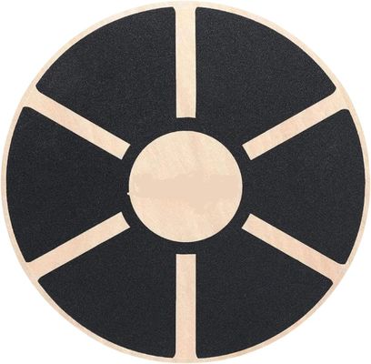 Eco-vriendelijk houten wobble-balansbord voor veelzijdige balanstraining en huisversiering