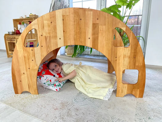 Kerstcadeautjes Eco-vriendelijke Montessori boekenplank voor 202406 Kinderen Houten tafelstoel