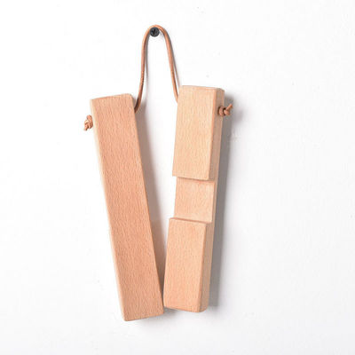 Hout Plain Color Beech Walnut Cross X Shape Vernis Pot Mat Coaster voor keukengerei