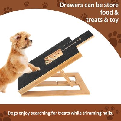 Cat/Dog Scratch Pad met afneembare deksel en verstelbare nagelfilet in verschillende hoek