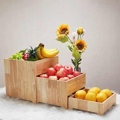 25x39cm maatontwerpen eikenhout koekje dessert stand voor middag thee tijd