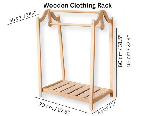 Stijlvol en functioneel Kleuterkleding Modern Design Workshop Dressing Up Rail Kledingkast