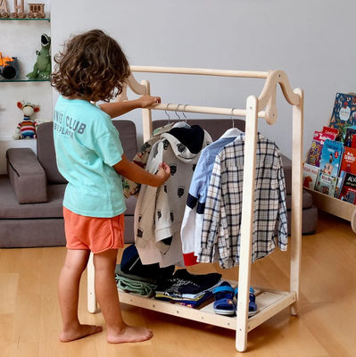 Stijlvol en functioneel Kleuterkleding Modern Design Workshop Dressing Up Rail Kledingkast