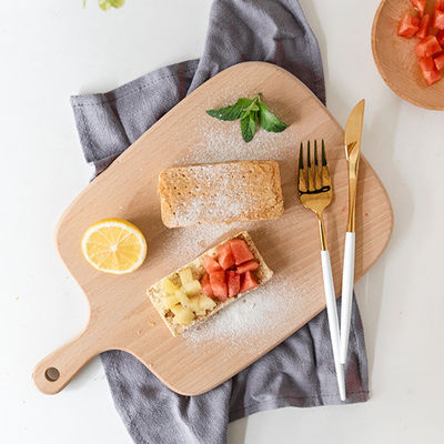 Aanvaard maat Zwart walnoot houten brood bord voor fruit en serveren 40x23cm