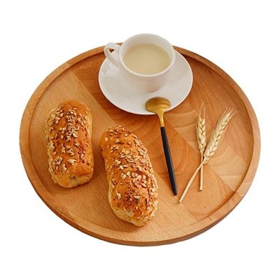 Gepersonaliseerde natuurlijke massief hout bamboe eetgerei in verschillende maten en vormen