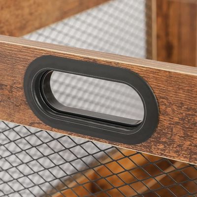 Houten recordhouder voor opslag Classic Cube Record Organiser opslag Als uw verzoek