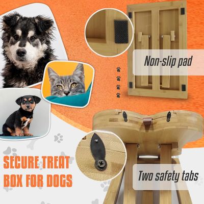 Hondennagelskrabbelbord met traktatie doos botvormig hondenkrabbelpad voor nagelpootjes OEM