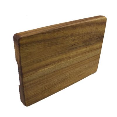 Gepersonaliseerd logo Acceptabele walnoothout snijplank voor milieuvriendelijk natuurlijk materiaal