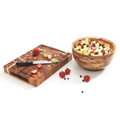 Gepersonaliseerd logo Acceptabel houten plain-color hout snijplank voor culinaire creaties