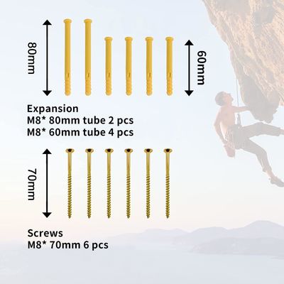 Houten rotsklimplank handgreep versterker voor aangepaste atleet training