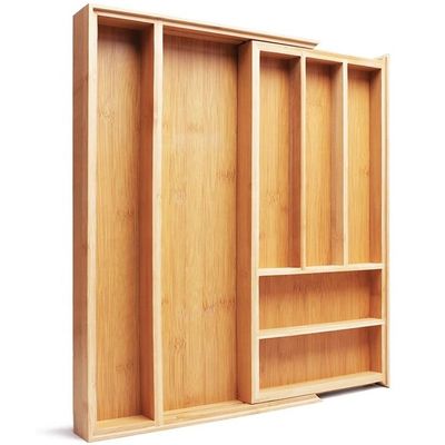 Verstelbare bestekbak voor messen Lepelvorken Gepersonaliseerd logo Acceptabele organisator