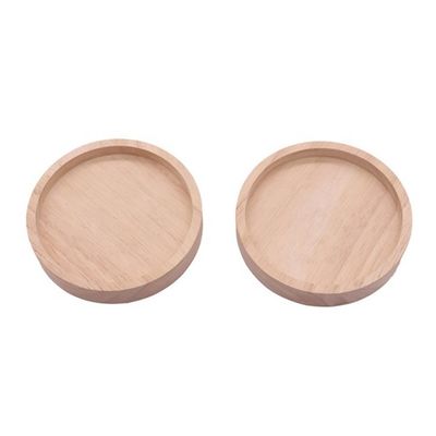 Gepersonaliseerd logo Acceptabele ronde cup mat voor nieuwste koffie warmte-isolatie in de keuken