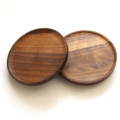 Op maat gemaakte bestelling geaccepteerd Keuken snoep Specerijen glazen pot met niet-vergieten zwarte walnoot deksel