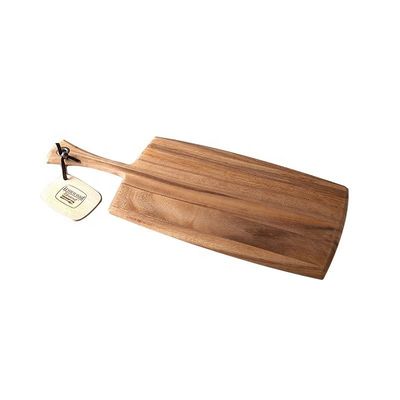 Houten olijfolie hakplaat voor draagbaar brood kaas snijden 8 x 20,5 x 0,5 inch