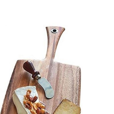 Houten olijfolie hakplaat voor draagbaar brood kaas snijden 8 x 20,5 x 0,5 inch
