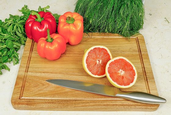 Houten hakplank voor het hele seizoen Keuken Voedsel en plantaardige olie Gewone kleur