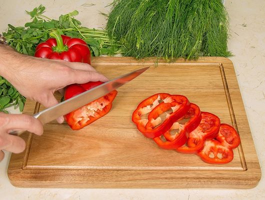 Houten hakplank voor het hele seizoen Keuken Voedsel en plantaardige olie Gewone kleur
