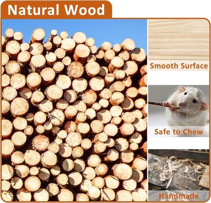 Hamster staande platform oefen speeltje kooi accessoires met push-up sluiting type