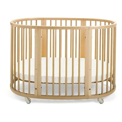 Geschenk ambacht industrieel massief hout kinderbedden cabriolet peuter slaapbed swing schommeling
