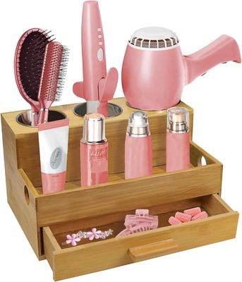 Vergroot uw toonbank met deze acryl haarstyling product organisator voor badkamer
