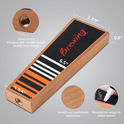 Aanpasbare Chalkboard bier kraan handgrepen voor bars en restaurants Logo inbegrepen