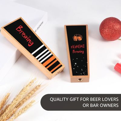 Aanpasbare Chalkboard bier kraan handgrepen voor bars en restaurants Logo inbegrepen