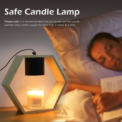 Moderne rustieke bruine houten pilaar kaarshouders voor huisversiering 3D x 9"W x 22"H