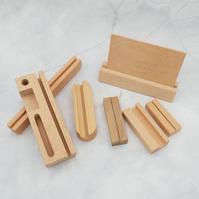 Houten basis voor massief hout bureau kalender kaart postkaart creatieve mobiele telefoon decoratie