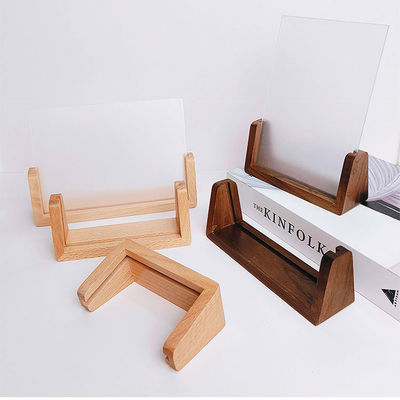 Houten basis voor massief hout bureau kalender kaart postkaart creatieve mobiele telefoon decoratie