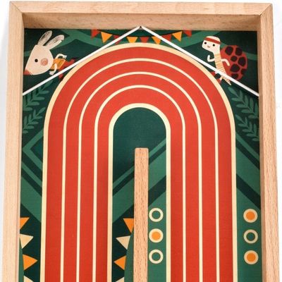 Lasergrave Printing Multi-Color Fast Sling Puck Game Shot Toy voor educatief spel