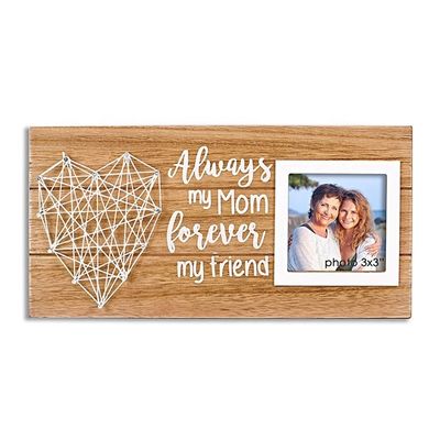 Houten rustieke stijl Verlovingsgeschenk Bruiloftscadeau String Art Foto frame DIY Picture Frames