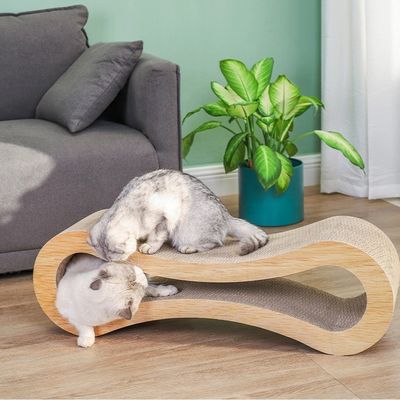 Verkoop Interactieve Duurzame Geaffineerde Karton Kat Schrapen Post Duurzame oplossing