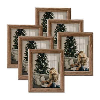 Home Decor Grote wanddecoratie IJzeren fotoraam met op maat gedrukte houten