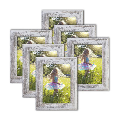 Home Decor Grote wanddecoratie IJzeren fotoraam met op maat gedrukte houten