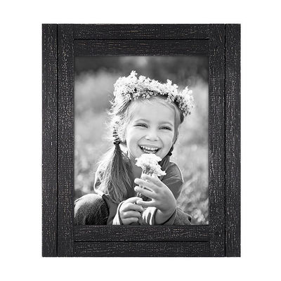 Rustieke houten muur gemonteerd of tafel-top stand vrijheid assortiment frame in maat