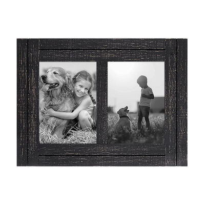 Rustieke houten muur gemonteerd of tafel-top stand vrijheid assortiment frame in maat