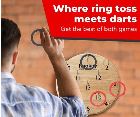 Buiten plezier voor volwassenen en kinderen Custom Ring Toss Game Perfecte feest Entertainment