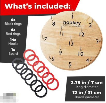 Buiten plezier voor volwassenen en kinderen Custom Ring Toss Game Perfecte feest Entertainment