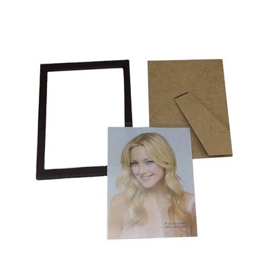 VL-PF02 Decoratief fotoraam Houten plain kleur of als uw kleur met drukwerk