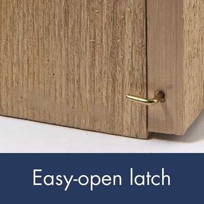 Custom eenvoudige stijl DIY Houten vogelhuis Houten ambachtelijke decoratie Verbrand