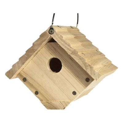 Huizen Volledig geassembleerd Houten vogelhuis Kit voor traditionele Wren House Houten kooi type