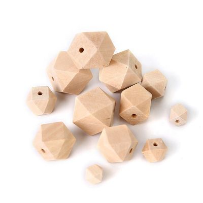 20 mm bulk ronde houten kralen geweldig voor doe-het-zelf cadeautjes en kettingjes in natuurlijke kleur