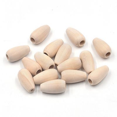 20-40mm Houten kralen Natuurlijke kleur Hartvorm Houten voor doe-het-zelf Poppen Armband Ohrring Vitalucks Doe-het-zelf Gift