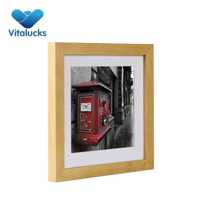 Plain Color Houten Foto Frame Onvoltooide Pine voor Custom Kleur Foto Frame