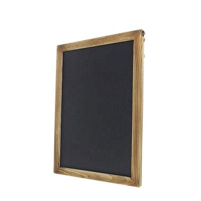 Moderne stijl krijt Blackboard Hanging Menu Houten Plain Color Pine Hout voor koffiewinkels